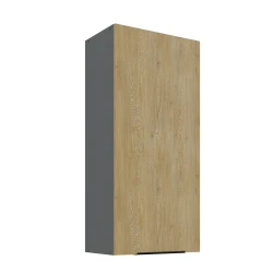 Szafka górna 50 cm LUME 50 G-108 1F DĄB CREMONA / ANTRACYT
