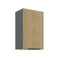 Szafka górna 45 cm LUME 45 G-72 1F DĄB CREMONA / ANTRACYT