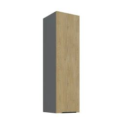 Szafka górna 30cm LUME 30 G-108 1F DĄB CREMONA / ANTRACYT