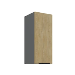 Szafka górna 30cm LUME 30 G-72 1F DĄB CREMONA / ANTRACYT