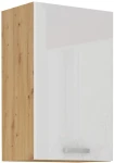 Szafka górna 45 cm VICTORIA 45 G-72 1F DĄB ARTISAN / BIAŁY POŁYSK