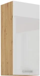Szafka górna 40cm VICTORIA 40 G-90 1F DĄB ARTISAN / BIAŁY POŁYSK