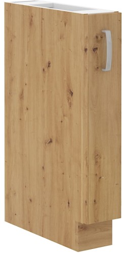 Przejdź do produktu Szafka dolna 15 cm VICTORIA 15 D CARGO BB wysuwana z koszem DĄB ARTISAN