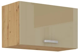 Szafka górna do zabudowy okapu VICTORIA 60 GU-36 1F DĄB ARTISAN / CAPPUCCINO POŁYSK