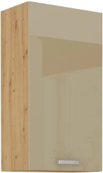Szafka górna 50 cm VICTORIA 50 G-90 1F DĄB ARTISAN / CAPPUCCINO POŁYSK
