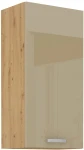 Szafka górna 45 cm VICTORIA  45 G-90 1F DĄB ARTISAN / CAPPUCCINO POŁYSK