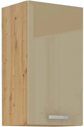 Szafka górna 40cm VICTORIA 40 G-72 1F DĄB ARTISAN / CAPPUCCINO POŁYSK