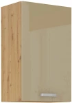 Szafka górna 45 cm VICTORIA 45 G-72 1F DĄB ARTISAN / CAPPUCCINO POŁYSK