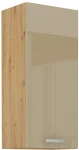 Szafka górna 40cm VICTORIA 40 G-90 1F DĄB ARTISAN / CAPPUCCINO POŁYSK