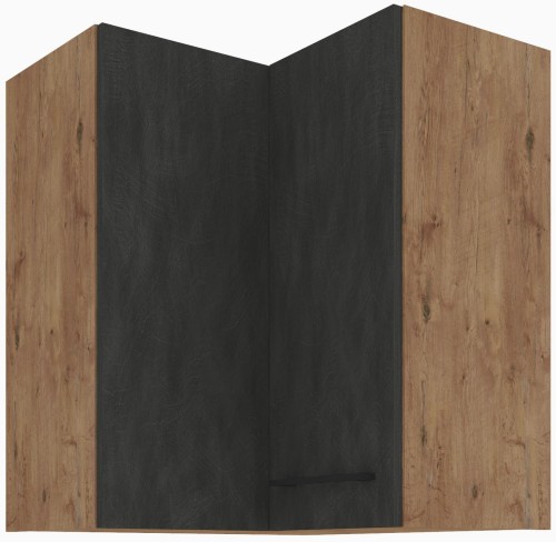 Przejdź do produktu Szafka górna narożna 60 x 60 cm SARA GN-72 2F (90°) MATERA / DĄB LANCELOT