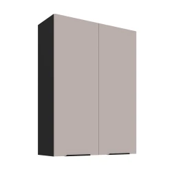 Szafka górna 80 G - 108 2F KASZMIR + Czarny