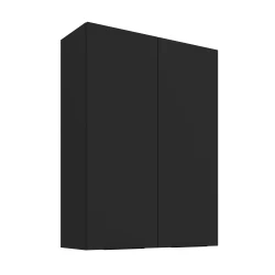 Szafka górna DECO 80 G - 108 2F CZARNY MAT