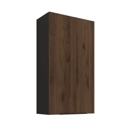 Szafka górna DENVER 60 G-108 1F ORZECH OKAPI / CZARNY