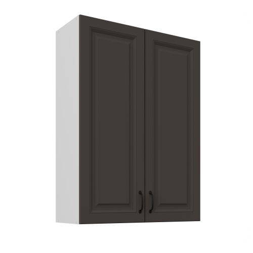 Przejdź do produktu Szafka górna 80 cm ATENA 80 G - 108 2F Grafit/Biały