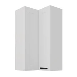 Szafka górna narożna 60 x 60 cm LILA GN-108 2F (90°) BIAŁY MAT