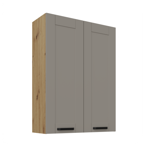Przejdź do produktu Szafka górna 80 cm LILA 80 G - 108 2F JASNOSZARY MAT / ARTISAN