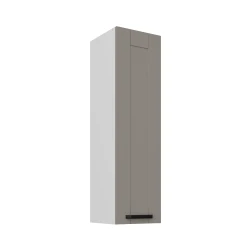 Szafka górna 30cm LILA 30 G-108 1F JASNOSZARY MAT / BIAŁY