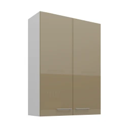 Szafka górna 80 cm VENUS 80 G - 108 2F CAPPUCCINO POŁYSK