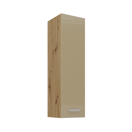 Przejdź do produktu Szafka górna 30cm VICTORIA 30 G-108  1F DĄB ARTISAN / CAPPUCCINO  POŁYSK 