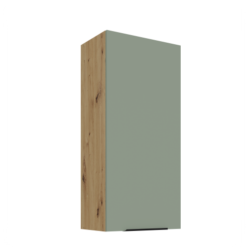 Przejdź do produktu Szafka górna 50 cm CALIA 50 G-108 1F BB AQUAMARINE / ARTISAN z powłoką ANTI FINGERPRINT