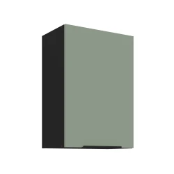 Szafka górna 50 cm CALIA 50 G-72 1F BB AQUAMARINE / CZARNY z powłoką ANTI FINGERPRINT