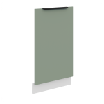 Front do zabudowy zmywarki 45 cm CALIA ZM 713 x 446 AQUAMARINE / BIAŁY z powłoką ANTI FINGERPRINT