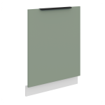 Front do zabudowy zmywarki 60 cm CALIA ZM 713 x 596 AQUAMARINE / BIAŁY z powłoką ANTI FINGERPRINT