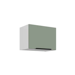 Szafka górna do zabudowy okapu CALIA 50 GU-36 1F AQUAMARINE / BIAŁY z powłoką ANTI FINGERPRINT