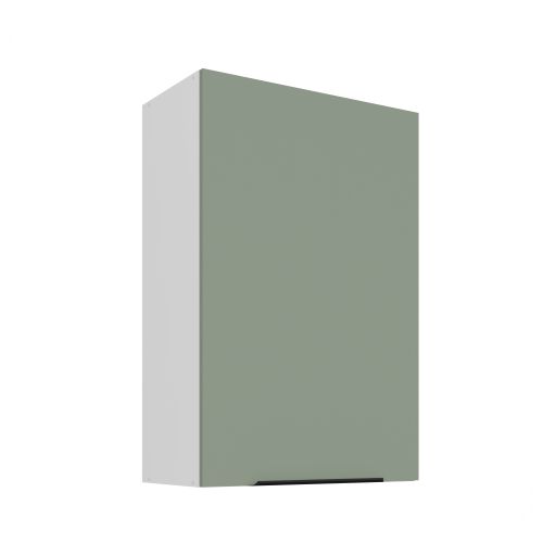 Przejdź do produktu Szafka górna 60 cm CALIA 60 G - 90 1F AQUAMARINE / BIAŁY z powłoką ANTI FINGERPRINT