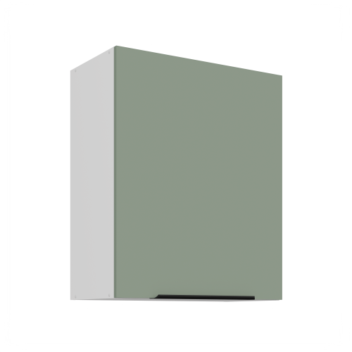 Przejdź do produktu Szafka górna 60 cm CALIA 60 G - 72 1F AQUAMARINE / BIAŁY z powłoką ANTI FINGERPRINT