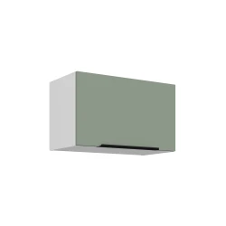 Szafka górna do zabudowy okapu CALIA 60 GU-36 1F AQUAMARINE / BIAŁY z powłoką ANTI FINGERPRINT