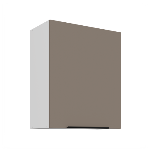 Przejdź do produktu Szafka górna 60 cm CALIA 60 G - 72 1F SANDGRAU  / BIAŁY z powłoką ANTI FINGERPRINT