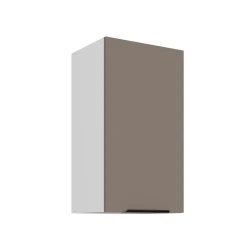 Szafka górna 40cm CALIA 40 G-72 1F SANDGRAU / BIAŁY z powłoką ANTI FINGERPRINT