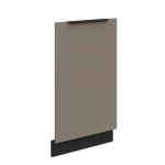 Front do zabudowy zmywarki 45 cm CALIA ZM 713 x 446 SANDGRAU / CZARNY z powłoką ANTI FINGERPRINT
