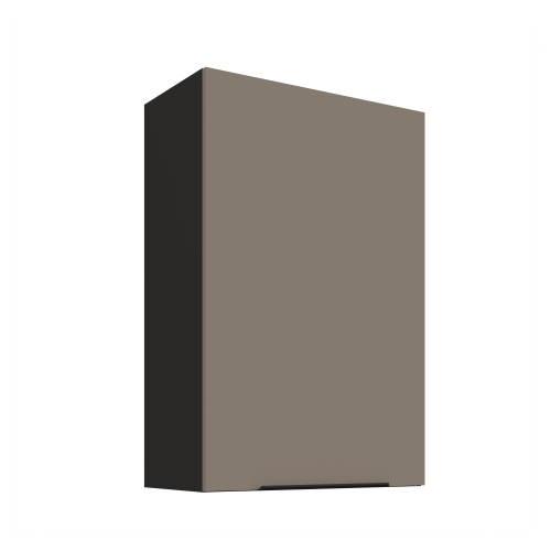Przejdź do produktu Szafka górna 60 cm CALIA 60 G - 90 1F SANDGRAU / CZARNY z powłoką ANTI FINGERPRINT