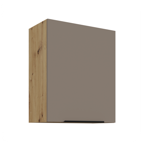 Przejdź do produktu Szafka górna 60 cm CALIA 60 G - 72 1F SANDGRAU  / DĄB ARTISAN z powłoką ANTI FINGERPRINT
