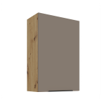 Szafka górna 60 cm CALIA 60 G - 90 1F SANDGRAU / DĄB ARTISAN z powłoką ANTI FINGERPRINT