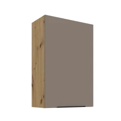 Szafka górna 60 cm CALIA 60 G - 90 1F SANDGRAU / DĄB ARTISAN z powłoką ANTI FINGERPRINT