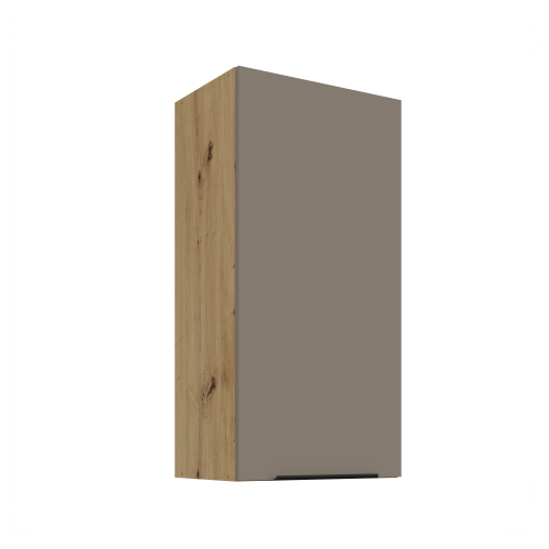 Przejdź do produktu Szafka górna 45 cm CALIA 45 G-90 1F SANDGRAU / DĄB ARTISAN z powłoką ANTI FINGERPRINT