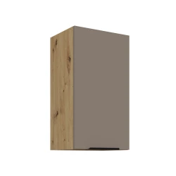 Szafka górna 40cm CALIA 40 G-72 1F SANDGRAU / DĄB ARTISAN z powłoką ANTI FINGERPRINT