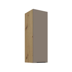 Szafka górna 30cm CALIA 30 G-90 1F SANDGRAU / DĄB ARTISAN z powłoką ANTI FINGERPRINT