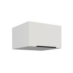 Szafka górna nadstawna CALIA 60 NAGU-36 1F pawlacz CRYSTAL WHITE  / BIAŁY z powłoką ANTI FINGERPRINT
