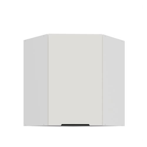Przejdź do produktu Szafka górna narożna 60 x 60 cm CALIA GN-72 1F (45°) CRYSTAL WHITE / BIAŁY z powłoką ANTI FINGERPRINT
