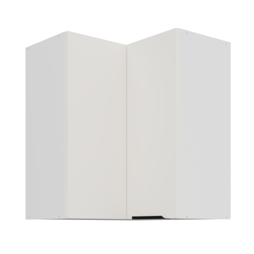 Przejdź do produktu Szafka górna narożna 60 x 60 cm CALIA GN-72 2F (90°) CRYSTAL WHITE / BIAŁY z powłoką ANTI FINGERPRINT