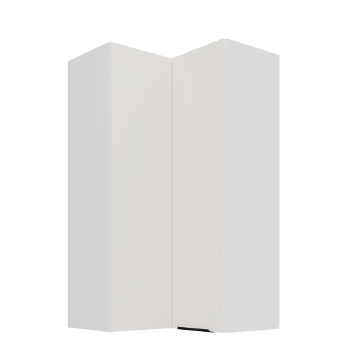 Przejdź do produktu Szafka górna narożna 60 x 60 cm CALIA GN-108 2F (90°) CRYSTAL WHITE / BIAŁY z powłoką ANTI FINGERPRINT