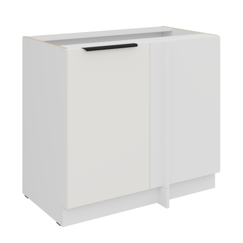 Przejdź do produktu Szafka dolna narożna CALIA 105 ND 1F BB CRYSTAL WHITE / BIAŁY z powłoką ANTI FINGERPRINT
