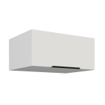 Szafka górna nadstawna CALIA 80 NAGU-36 1F pawlacz CRYSTAL WHITE / BIAŁY z powłoką ANTI FINGERPRINT
