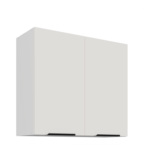 Przejdź do produktu Szafka górna 80 cm CALIA 80 G-72 2F CRYSTAL WHITE / BIAŁY z powłoką ANTI FINGERPRINT