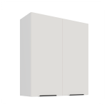 Szafka górna 80 cm CALIA 80 G-90 2F CRYSTAL WHITE / BIAŁY z powłoką ANTI FINGERPRINT