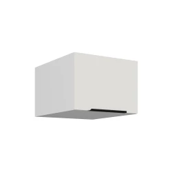 Szafka górna nadstawna CALIA 50 NAGU-36 1F pawlacz CRYSTAL WHITE / BIAŁY z powłoką ANTI FINGERPRINT